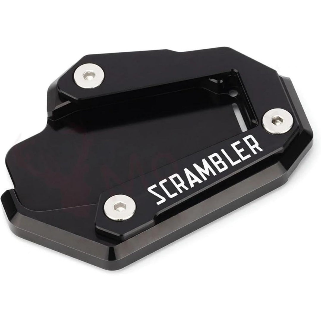 Klares Motorrad-Seitenstaender-Auflage aus Hochwertigem Material fuer private Nutzung