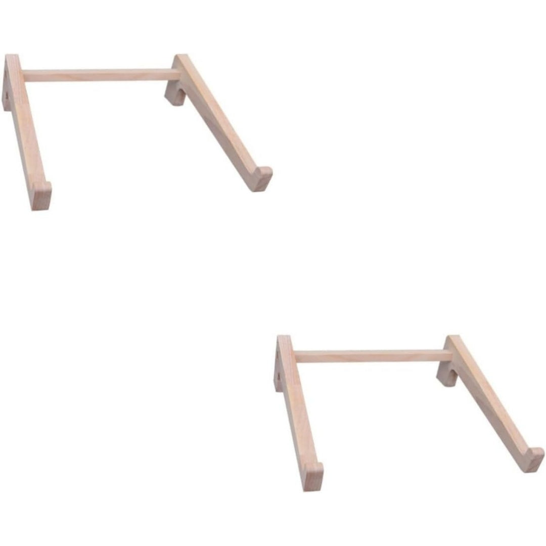 Mattes Laptopstaender fuer den aus Holz